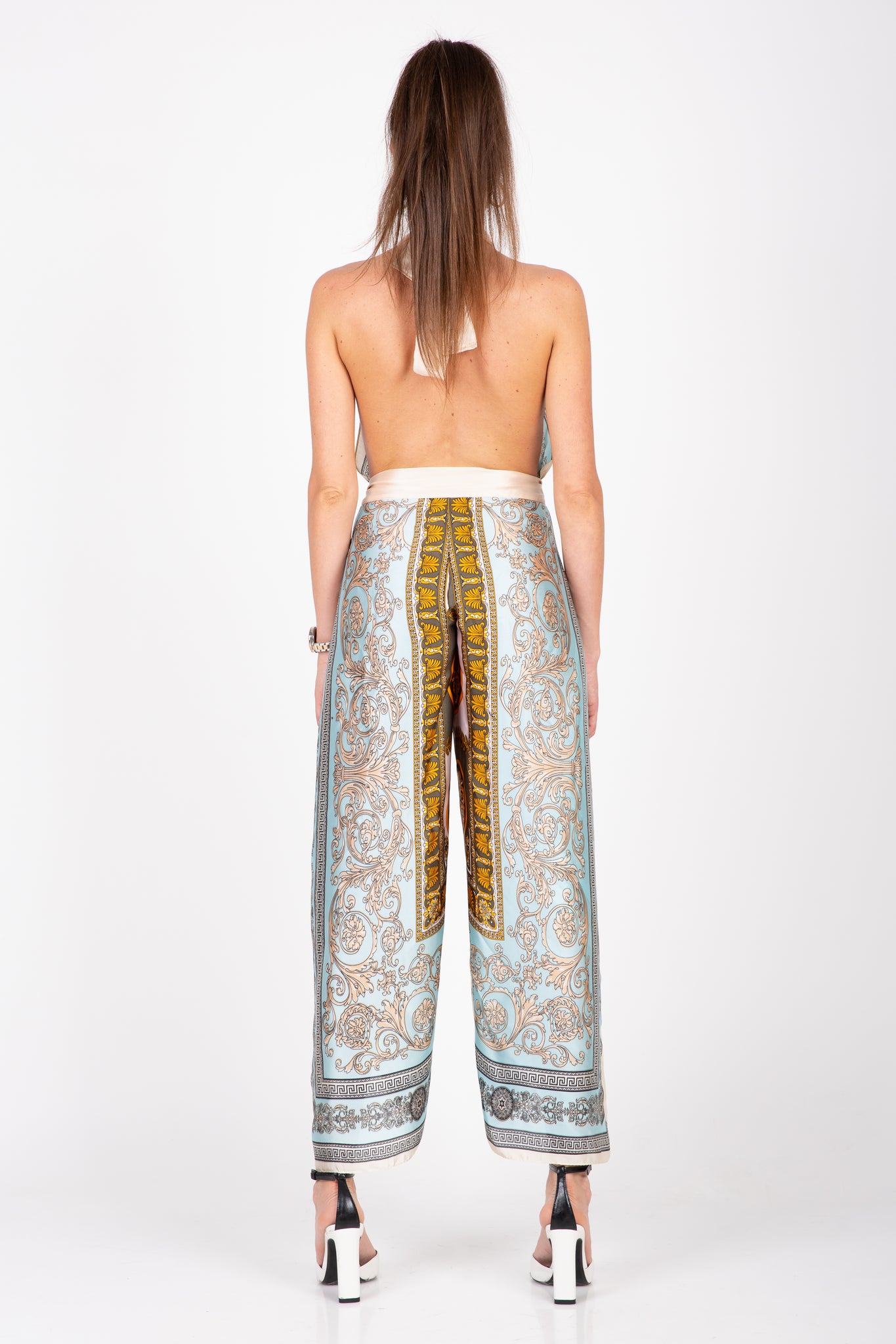 Pantalone/Tuta Dubai Barocco Celeste